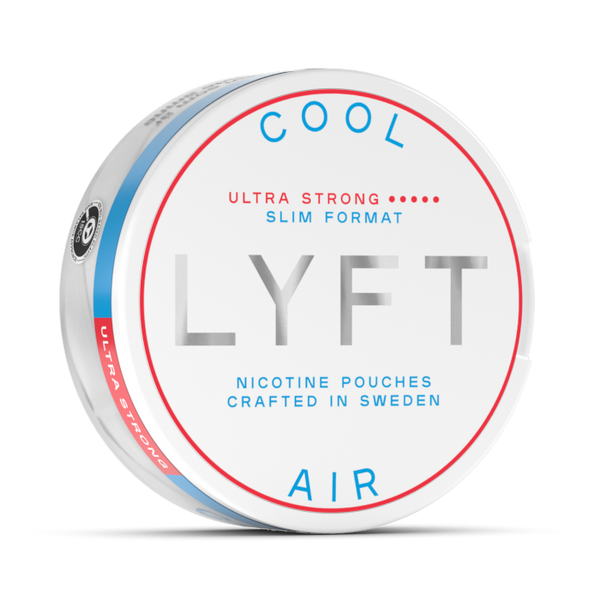 LYFT Cool Air Slim ULTRA Strong All White Snus