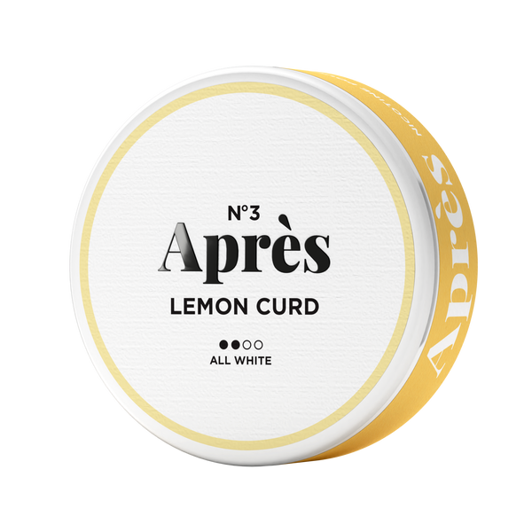 Après Lemon Curd No.3 Large All White Snus