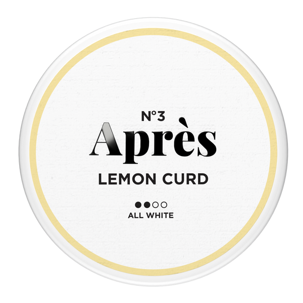 Après Lemon Curd No.3 Large All White Snus