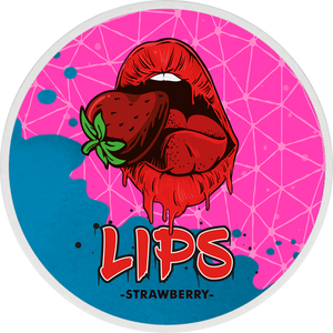 LIPS Strawberry Slim Extra Strong All White Snus