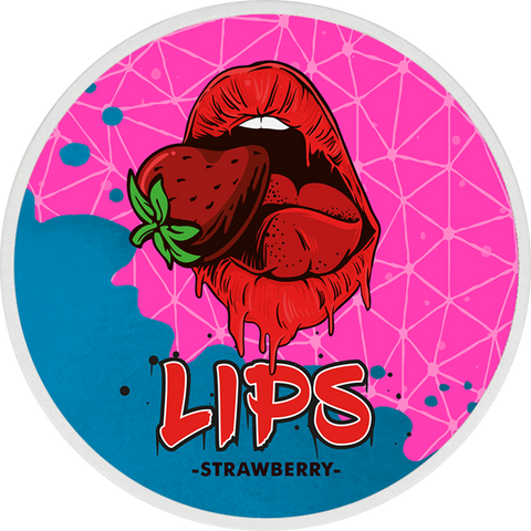 LIPS Strawberry Slim Extra Strong All White Snus