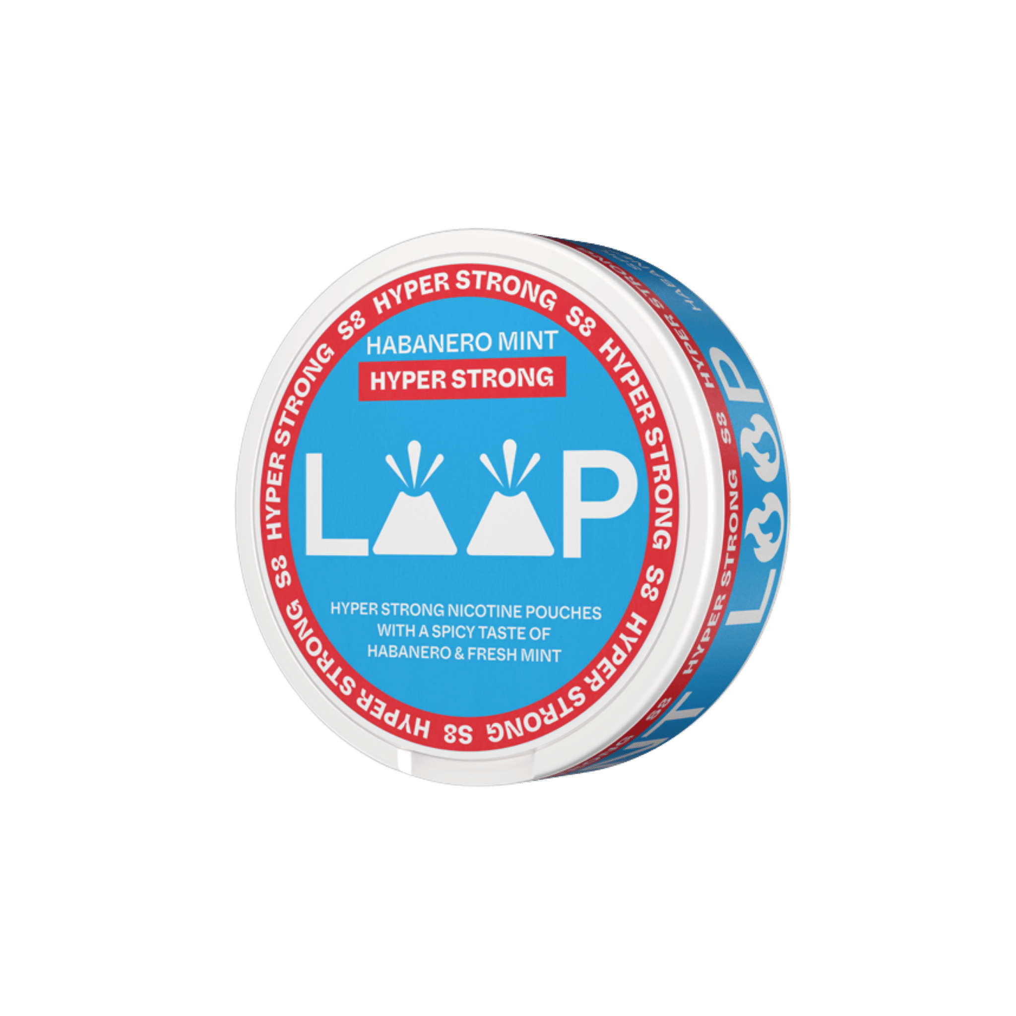 LOOP Habanero Mint Slim Hyper Strong All White Snus