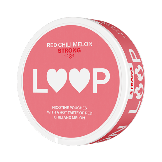 LOOP Red Chili Melon Strong All White Snus