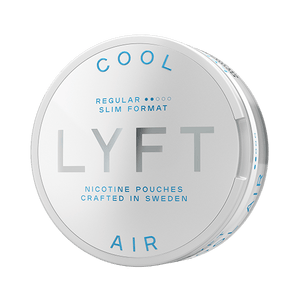 LYFT Cool Air Slim All White Snus