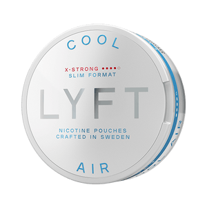 LYFT Cool Air X-Strong Slim All White Snus