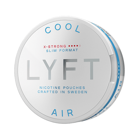 LYFT Cool Air X-Strong Slim All White Snus