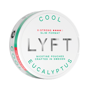 LYFT Cool Eucalyptus Slim X-Strong All White Snus