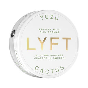 LYFT Yuzu Cactus Slim Regular All White Snus