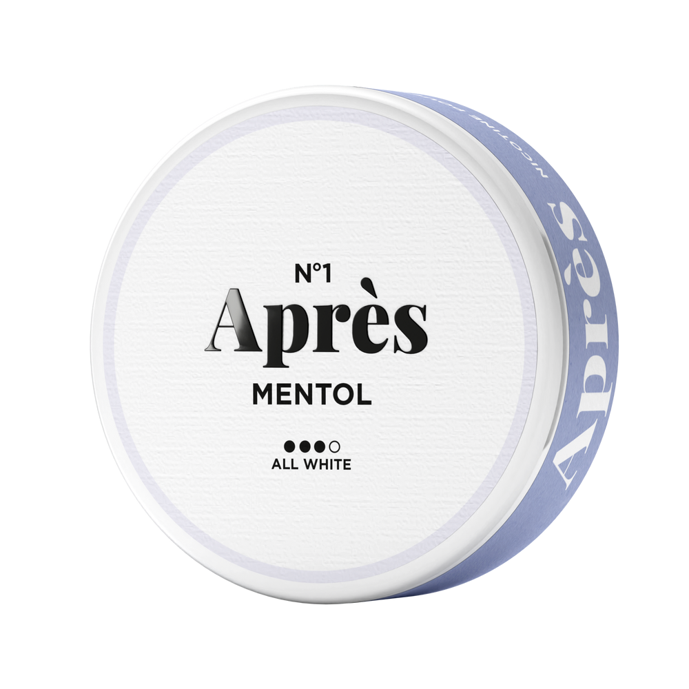 Après Mentol No.1 Large Strong All White Snus