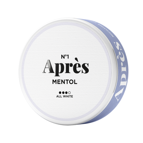 Après Mentol No.1 Large Strong All White Snus