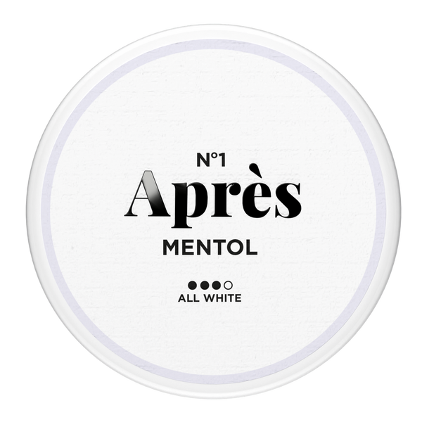 Après Mentol No.1 Large Strong All White Snus