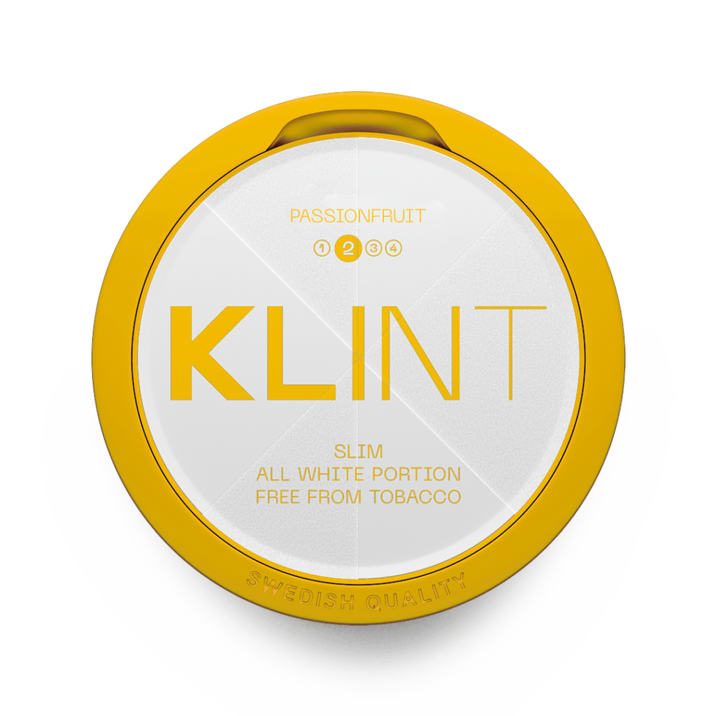 KLINT Passionfruit #2 Slim All White Snus