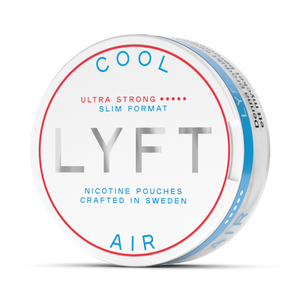 LYFT Cool Air Slim ULTRA Strong All White Snus