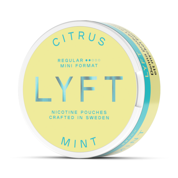 LYFT Citrus & Mint Mini All White Snus