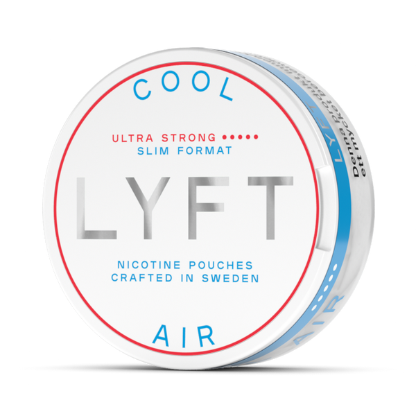 LYFT Cool Air Slim ULTRA Strong All White Snus