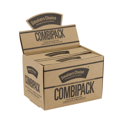 Smokers Choice | Combipack | King Size Natural Rolling Papers + Filter