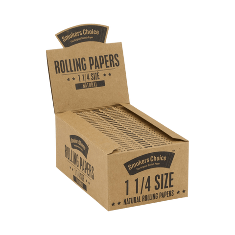 Smokers Choice | Rolling Papers | 1 1/4 Size Natural