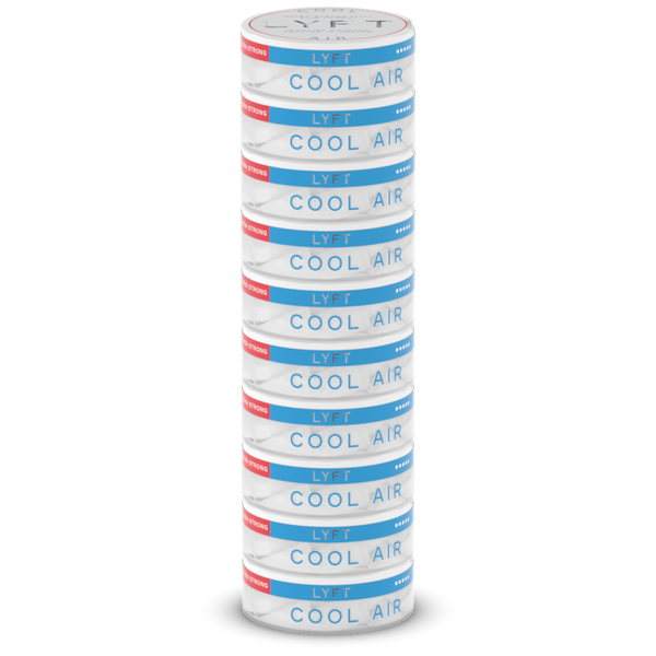 LYFT Cool Air Slim ULTRA Strong All White Snus