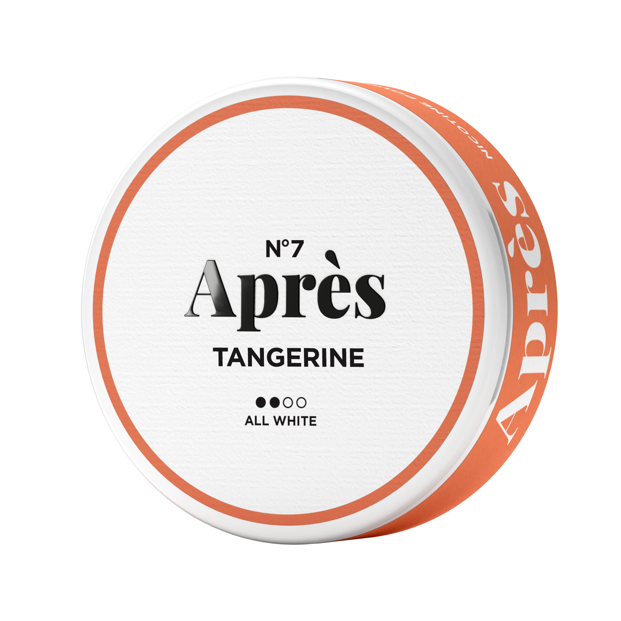 Après Tangerine No.7 Large All White Snus