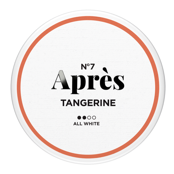 Après Tangerine No.7 Large All White Snus