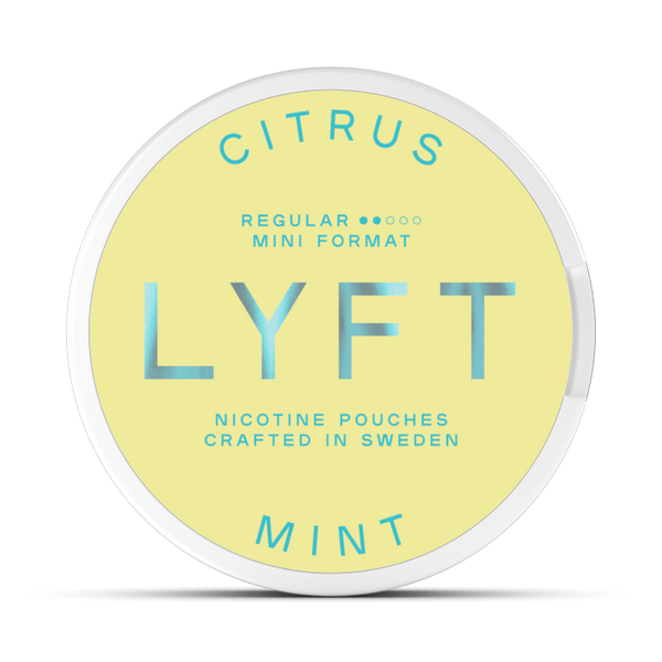 LYFT Citrus & Mint Mini All White Snus