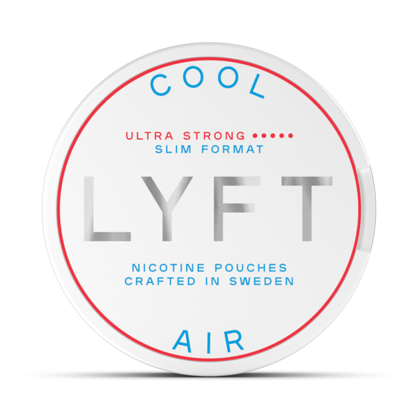 LYFT Cool Air Slim ULTRA Strong All White Snus