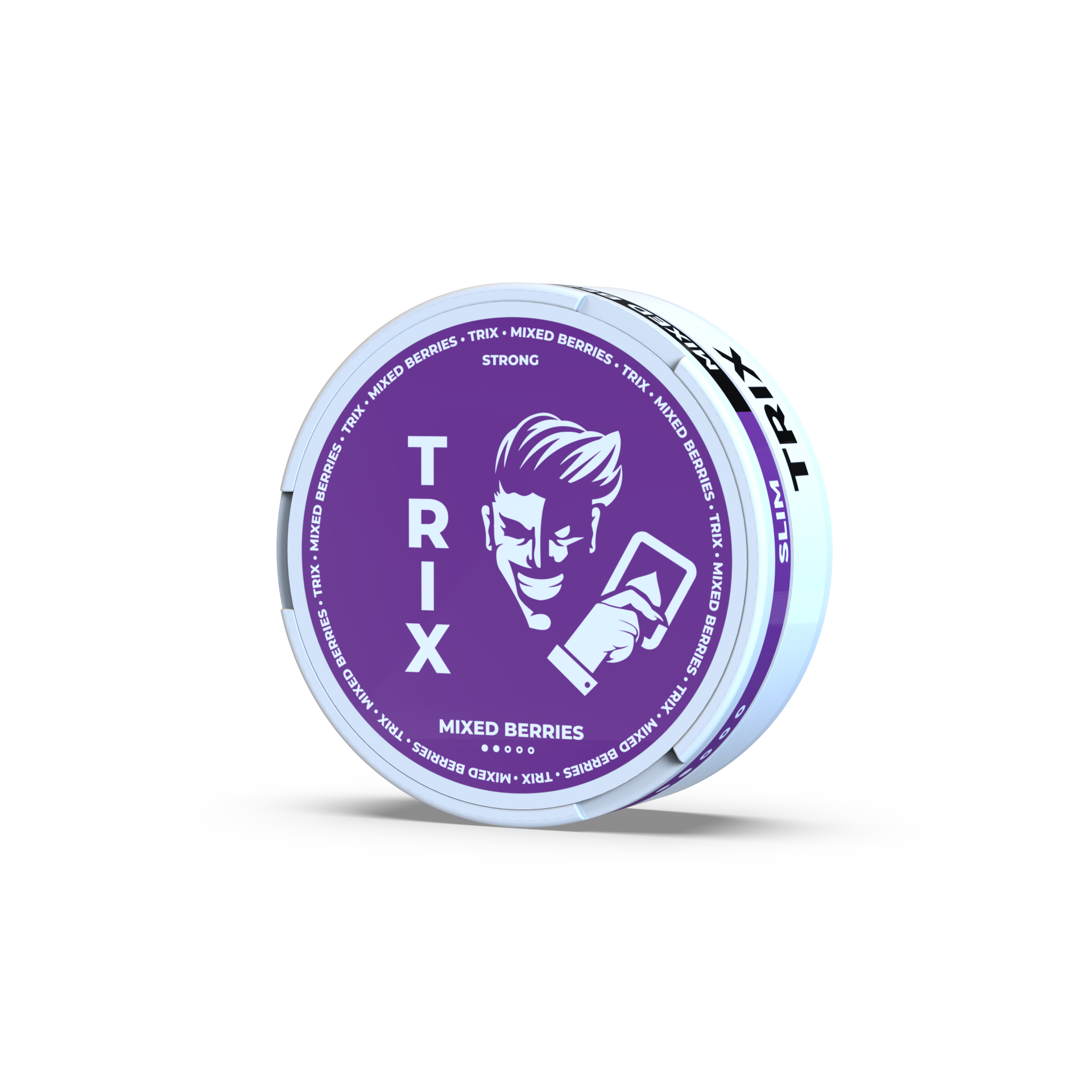 TRIX Mixed Berries Strong Slim All White Snus