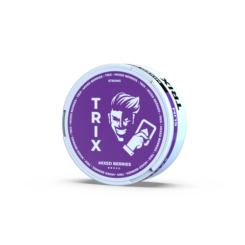 TRIX Mixed Berries Strong Slim All White Snus