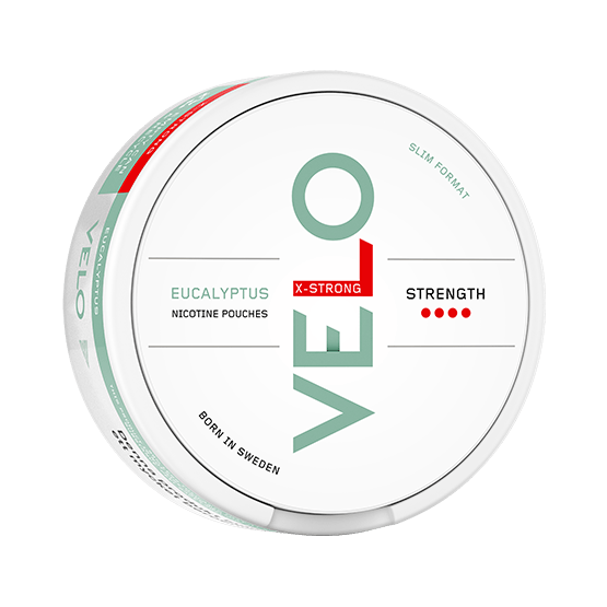 VELO Eucalyptus Slim X Strong All White Snus