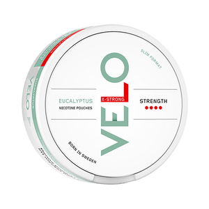 VELO Eucalyptus Slim X Strong All White Snus