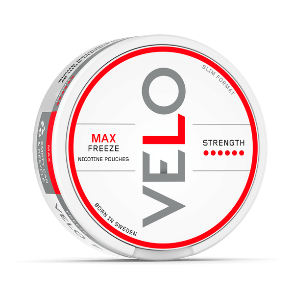 VELO Freeze Slim MAX All White Snus