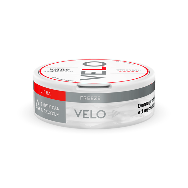 VELO Freeze Slim ULTRA All White Snus