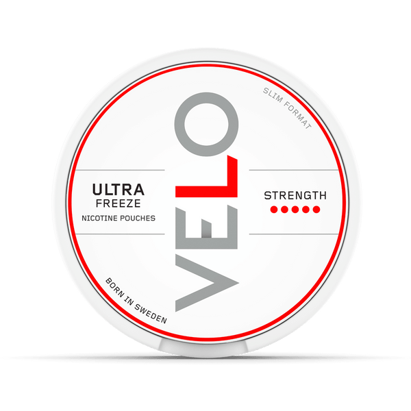 VELO Freeze Slim ULTRA All White Snus