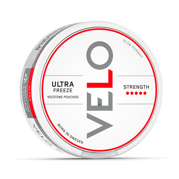 VELO Freeze Slim ULTRA All White Snus