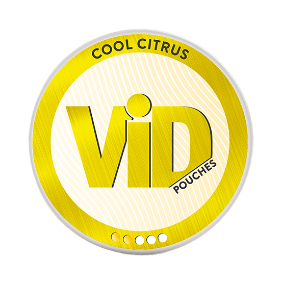 VID Cool Citrus Slim Strong All White Snus