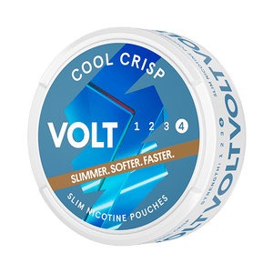 VOLT Cool Crips Slim Extra Strong All White Snus