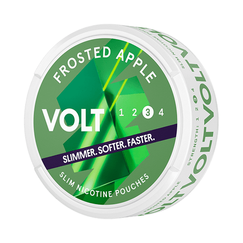 VOLT Frosted Apple Slim Strong All White Snus