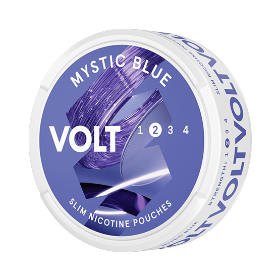 VOLT Mystic Blue Slim All White Snus