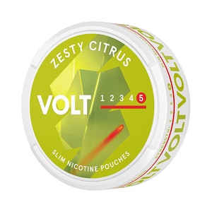 VOLT Zesty Citrus Slim Extra Strong All White Snus