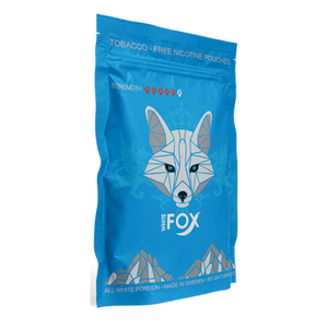 White Fox Soft Pack Slim Extra Strong All White Snus