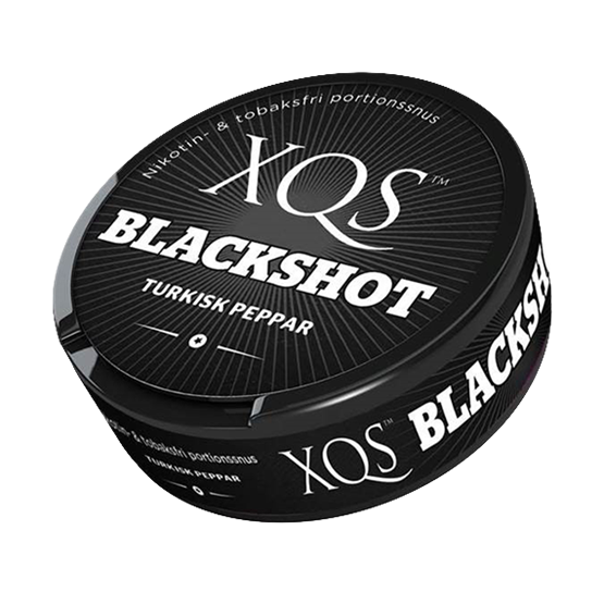 XQS Blackshot Nikotinfritt Snus