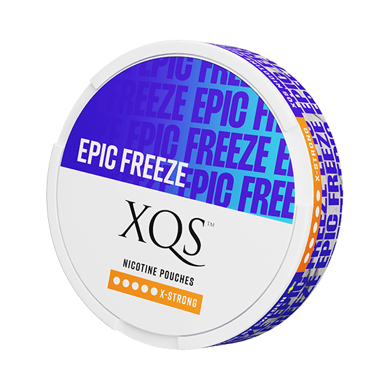 XQS Epic Freeze Strong All White Snus