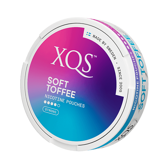 XQS Soft Toffee Strong All White Snus