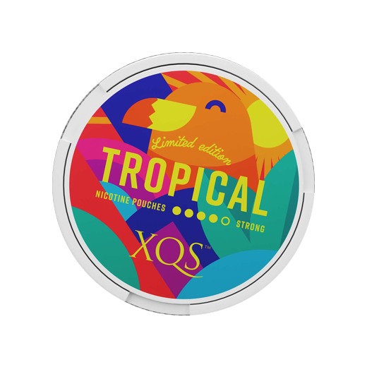 XQS Tropical Limited Strong All White Snus