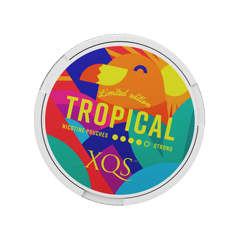 XQS Tropical Limited Strong All White Snus