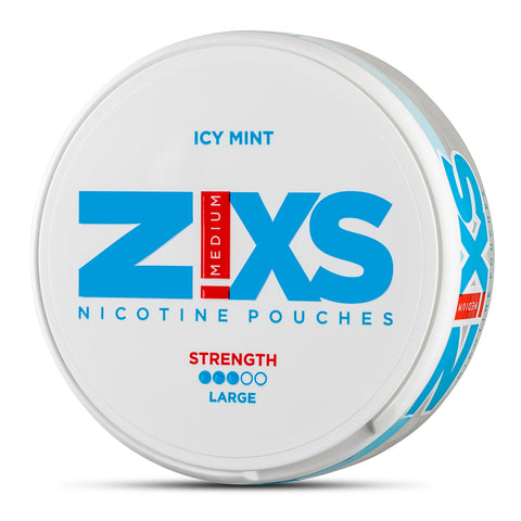 ZiXS Icy Mint Large All White Snus