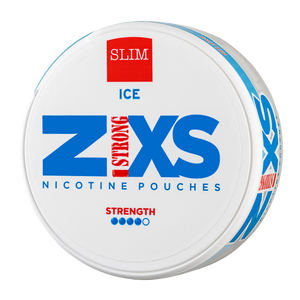 ZiXS Ice Slim Strong All White Snus