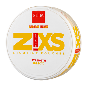 ZiXS Lemon Rush Slim All White Snus