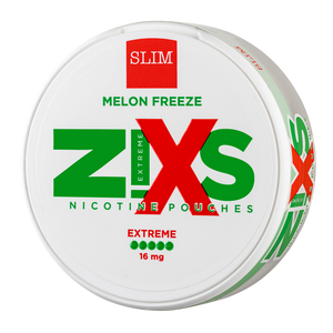 ZiXS Melon Freeze Slim Extreme All White Snus