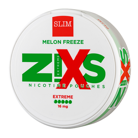 ZiXS Melon Freeze Slim Extreme All White Snus